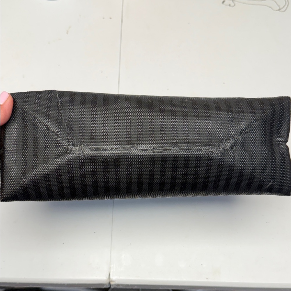 Fendi Black Striped Toiletry Bag - Picture 2 of 7